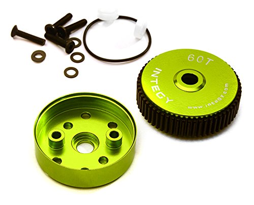 Integy RC Model Hop-ups C28187GREEN Alloy Diff Housing for 1/10 Slash 2WD, Stampede 2WD, Rustler, Bandit & Bigfoot