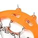 Weanas Multi-Function Anti-Slip Ice Cleat Shoe Boot Tread Grips Traction Crampon Chain Spike 1 Pair (8-Crampon)