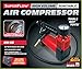 SuperFlow Portable Air Pump, 12 volt Air Compressor, Tire Inflator 140 PSI, 12v air compressor for Cars, Trucks, and Bikes.
