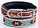 ProRider Medium 17”-21” Amish Made 100% Cow Leather Hand Tooled Puppy Dog Collar 6064TLthumb 3