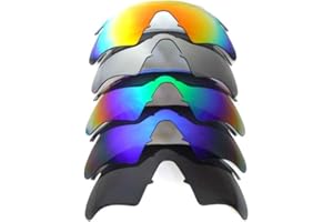 GALAXYLENSE Galaxy Replacement Lenses For Oakley M Frame Sweep Black/Blue/Green/Grey/Red 5 PS