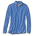 Orvis Men's Drirelease Long-Sleeved Zipneck Casting Shirt/Only Men's Drirelease Long-Sleeved Zipneck Casting Shirt, Azure, X Large
