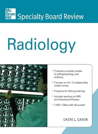 Mcgraw Hill Specialty Board Review Radiology Kindle