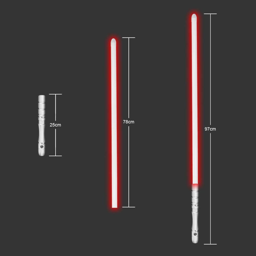 YDD GENIUS Dueling Metal Lightsaber-38.2inch, 4 Sounds Modes, Rechargeable FX Lightsabers - Image 5