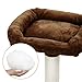 FEANDREA SONGMICS 58” Multi-Level Cat Tree with Sisal-Covered Scratching Posts, Plush Perches, Hammock and Condo, Cat Tower Furniture - for Kittens, Cats and Pets UPCT15Z