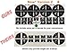AC Dash Button Repair Kit For GM, Tahoe, Suburban, Avalanche, Silverado, Yukon, Denali, Acadia, Sierra, Saturn Outlook, Buick Enclave - Fix damaged A/C Controls For General Motors SUV Trucks