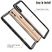Waterproof Case compatibe with iPhone Xs Max,Clear Back Upgraded Extreme Durable with Built-in Screen Drop Resistance Fully Sealed Shock Dirt Snow Proof Cover Case for iPhone Xs Max 6.5 inch (Black)