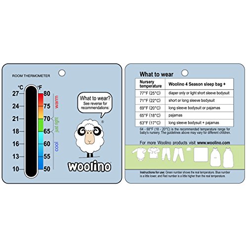 Woolino 4 Season BASIC Merino Wool Baby Sleep Bag or Sack, 18-36 Months, Panda