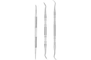 Ingrown Toenail Tools, Surgical Stainless Steel Nail Lifter & File Set for Pain Relief, 3Pcs Ingrown Toenails Treatment Tools