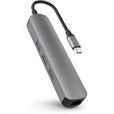 HyperDrive Tube 6-in-1 USB-C Hub - Grey