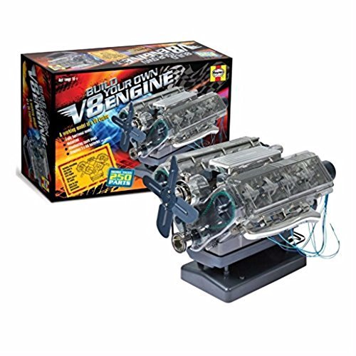 Unbranded Visible V8 Internal Combustion OHC Engine Motor Working Model Haynes Kit Box New - Thumbnail 3