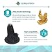 3D Printer PLA Filament 1.75MM Filament, 2.2 LBS (1.0KG) - 3D Solutech (Glow in The Dark)