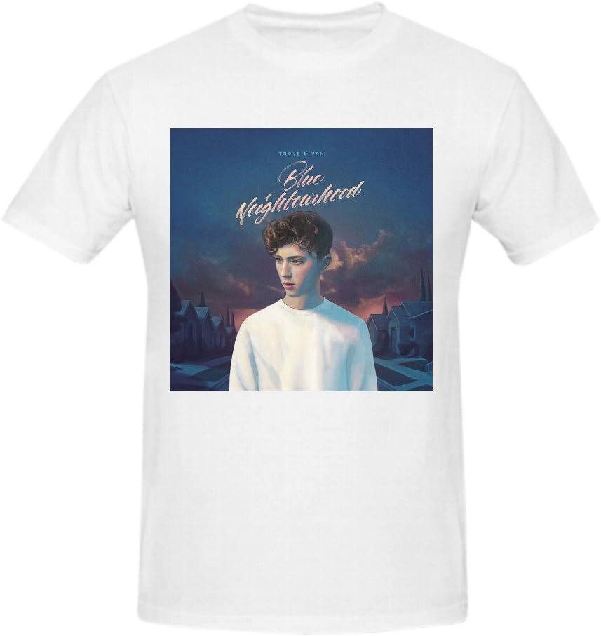 Troye Sivan Blue Neighbourhood Men's Short Sleeve Crew Neck T-Shirt