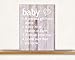 Baby Definition Quote, Baby Typography Nursery Art Print 8x10