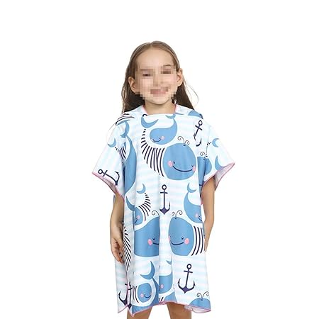Serviettes De Plage Pour Enfants Serviette De Bain à Capuche