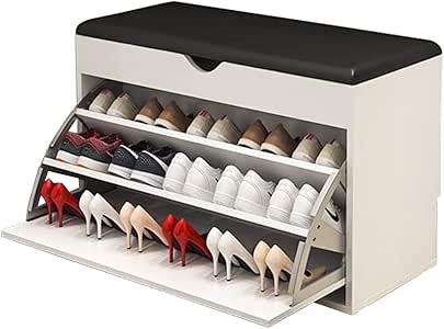 ZAPATERAS Madera Zapateros Banco Cucharón Sencillo Caja De Zapatos A