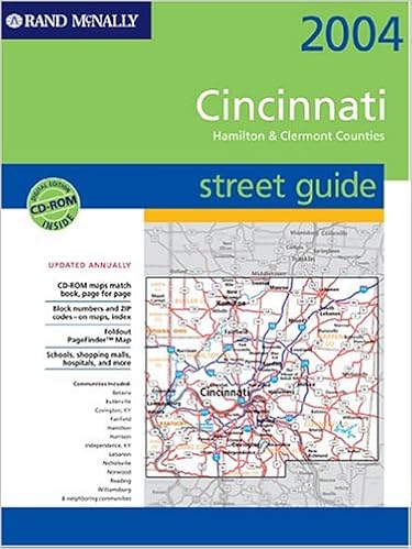 Cincinnati Hamilton Clermont Counties Ohio Rand Mcnally Street Guides Rand Mcnally 9780528999123 Amazon Com Books