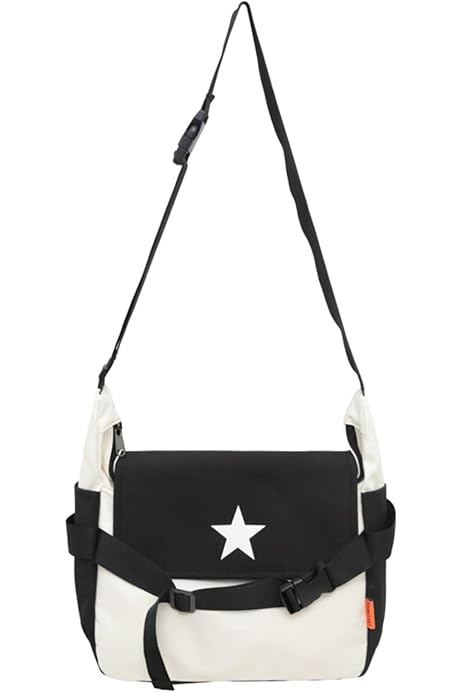 Bolso Mano Hombre Bolso Bandolera Estético Con Estrellas Moda