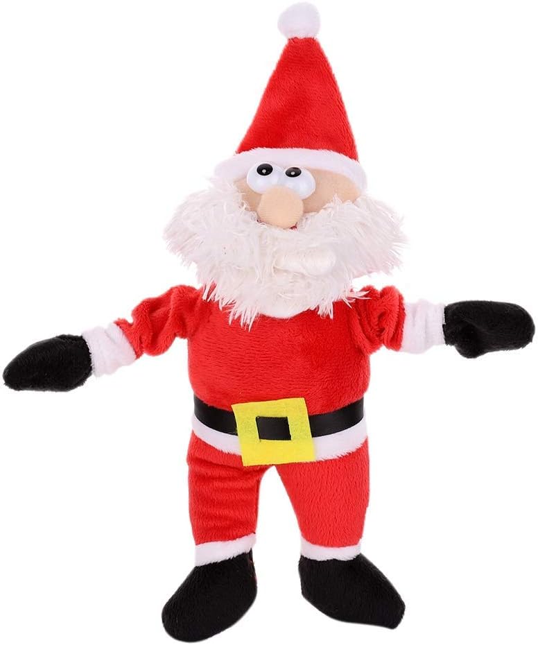 cuddly santa toy