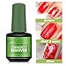Magic Nail Polish Remover, (2Pcs) Easily & Quickly Removes Soak-Off Gel Polish, Don't Hurt Nails, Professional Non-Irritating Nail Polish Remover-15ml