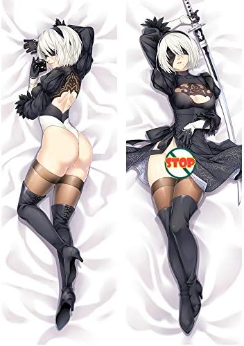 RichyRichy 2B - Nier Automata 2 Way Tricot 150 x 50cm (59in x 19.6in) Pillowcase (2) (1)