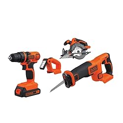 BLACK+DECKER 20V MAX Power Tool Combo Kit, 4-Tool