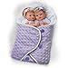 The Ashton-Drake Galleries Mayra Garza Lifelike Poseable Twin Baby Doll Set with Baby Bunting