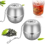 2pcs Stainless Steel Tea Infuser Ball, Tea Strainer