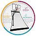 Rolbak Gold Foldable Basketball Return Net with 1 Refillable Water Tube, Webbing Harness and Nylon Brackets