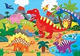 Peter Pauper Press Dinosaurs Kids' Floor Puzzle