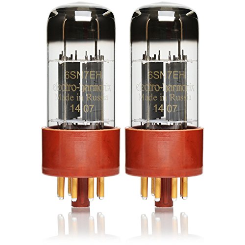 Pair of Electro-Harmonix 6SN7 EH Gold Pin Preamp Vacuum Tube