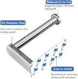 Tahbarshi Self Adhesive Toilet Paper Holder and Hand Towel Ring Set 304 view 4