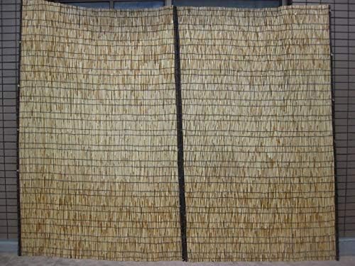 天然よしず 紐付き 約幅210 高さ176cm たてす