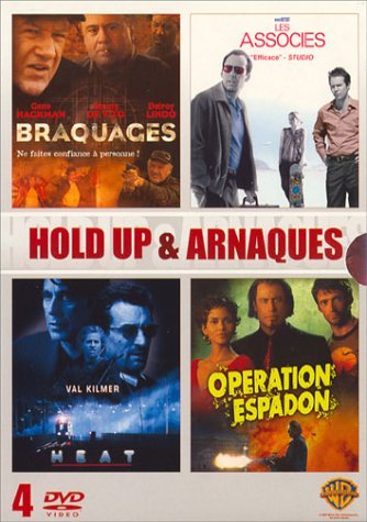Hold Up & Arnaques - Coffret - Braquages + Les Associés + Heat + Opération Espadon