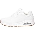 Skechers Womens Fashion Sneaker,White,8