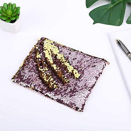 Climberty Fashion Sequin Hairball Pencil Case School Supplies BTS Stationery Gift Cute Pencil Box Pencilcase School Tools Pencil Cases (Style 6)