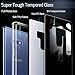 ESR Glass Back Galaxy Note 9 Case, 9H Tempered Glass Back Cover [Mimics The Glass Back of Galaxy Note 9][Scratch-Resistant]+Soft Silicone Bumper Compatible for Samsung Galaxy Note 9 6.4 inch, Black