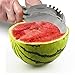 Watermelon Slicer - Corer Cutter And Server Tongs - Stainless Steel Kitchen Tools + FREE BUNUS: Melon Baller And Fruit Carving Knife – PERFECT FOR GIFT - High Quality Utensils - RUST-PROOF - FOOD-SAFE
