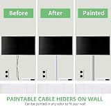 MUDEELA Cable Trunking Kit 3.2m White 8x L400mm W30mm H17mm Concealer view 6