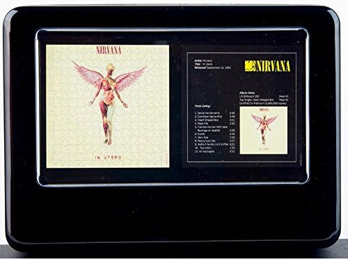 Nirvana Iconic Concepts Two in Utero Jigsaw Puzzles in Tin Gift Box