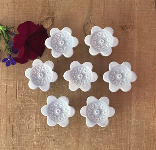 Lavender Flower Knobs, Drawer Pulls, Handles, Dresser Drawer Knobs, Cabinet Pulls