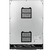 AKDY 12 Bottles Dual Zone Reversible Freestanding Thermoelectric Wine Cooler Cleear