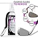 STIXX Golf Club & Grip Cleaner - Best for Cleaning All Types of Clubs, Irons & Drivers. Cleans & Rejuvenates Grips. Restores Their Natural tackiness. Just Spray & Wipe! Clean Clubs = Better Golf!