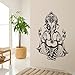 Vinyl Wall Decal Sticker Art Decor Bedroom Ganesh Elephant GOD OM Yoga Buddha Mandala Ganapati Wall Decal