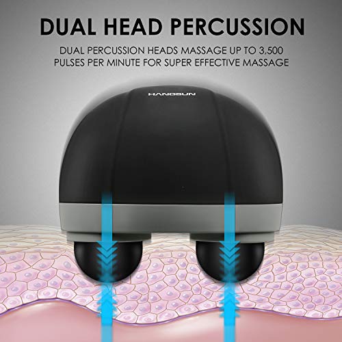 Hangsun Handheld Back Massager Deep Tissue Percussion Massage for Neck