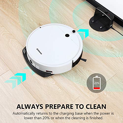 Alfawise Robot Vacuum and Mop, High Suction Robotic Vacuum Cleaner with