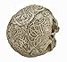 Private Label Celtic Owl Knotwork Human Skull Statue Pagan