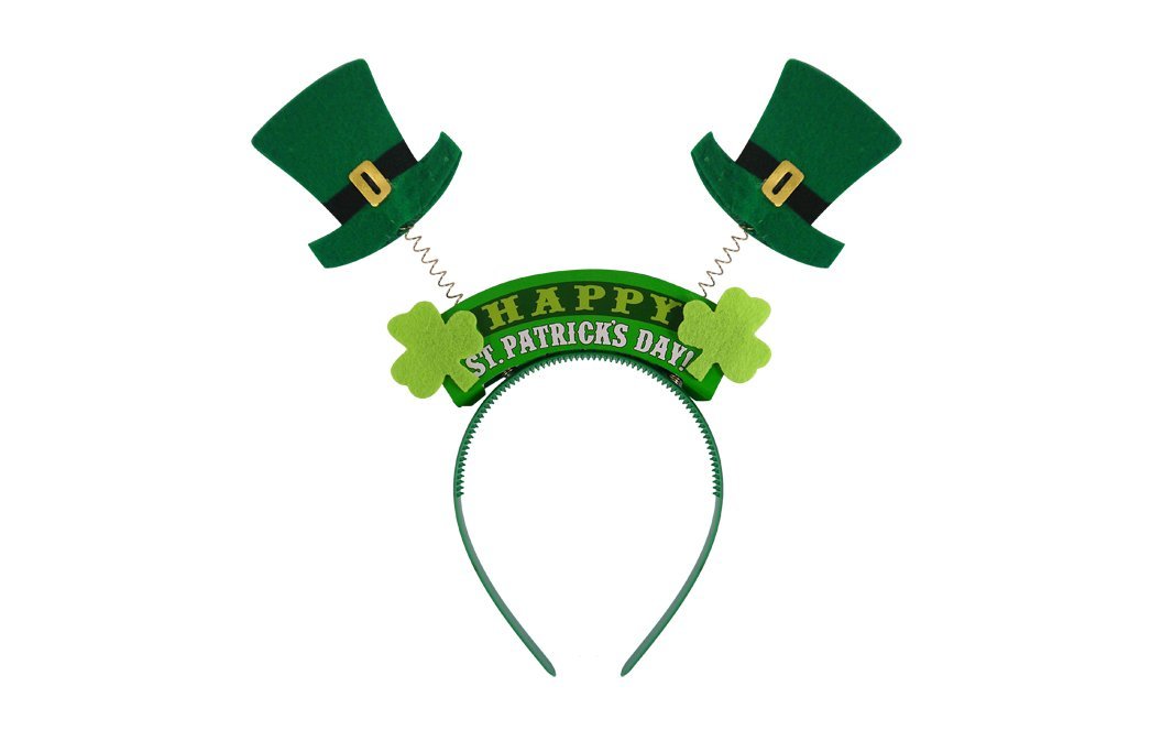 St Patricks' Day Top Hat Style Head Boppers