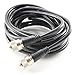 CablesOnline, 20ft RG8x Coax UHF (PL259) Male/Male 50 Ohm Antenna Cable, R-U020
