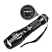 Flashlights, Onete T6-D Ultra Bright Zoomable Adjustable Focus Water Resistant Portable Flashlights with Bottle Opener and Luminous Ring